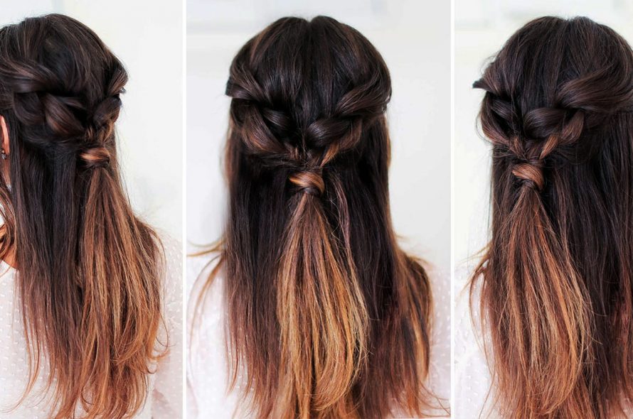 Einfache Frisuren für Mädchen mit wenig Zeit